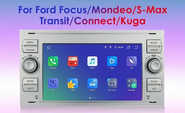 Radio GPS NAVI do Ford Focus 2 Mondeo S C Max Kuga Fiesta Fusion