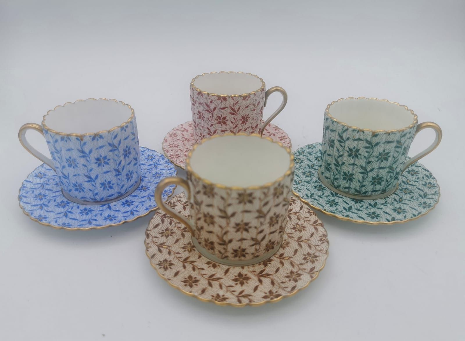 Porcelana Sarreguemines 1871 r DUO Mokka Francja/Niemcy Kolekcjonerska
