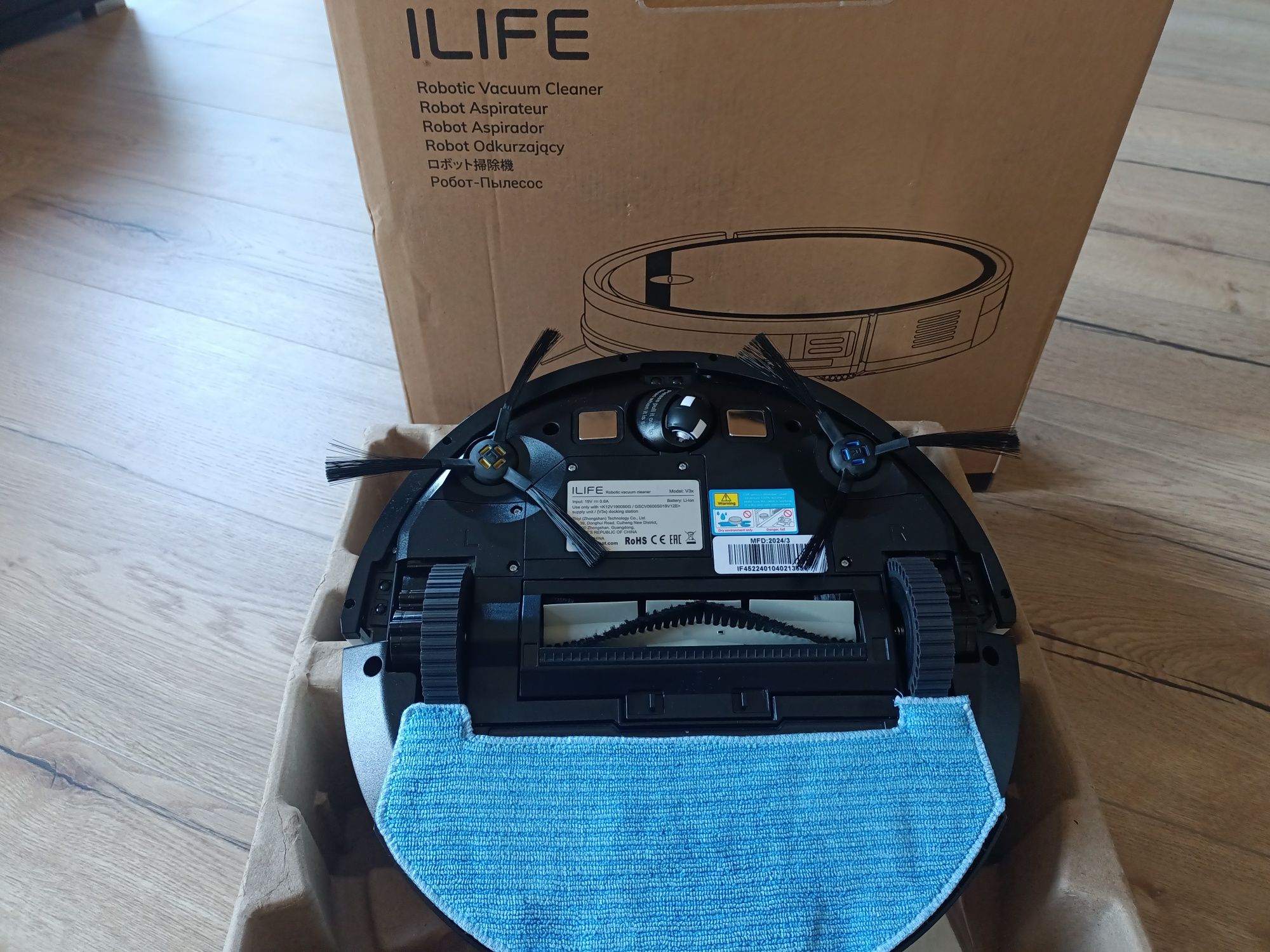 Ilife V3X Robot odkurzacz mop 2w1