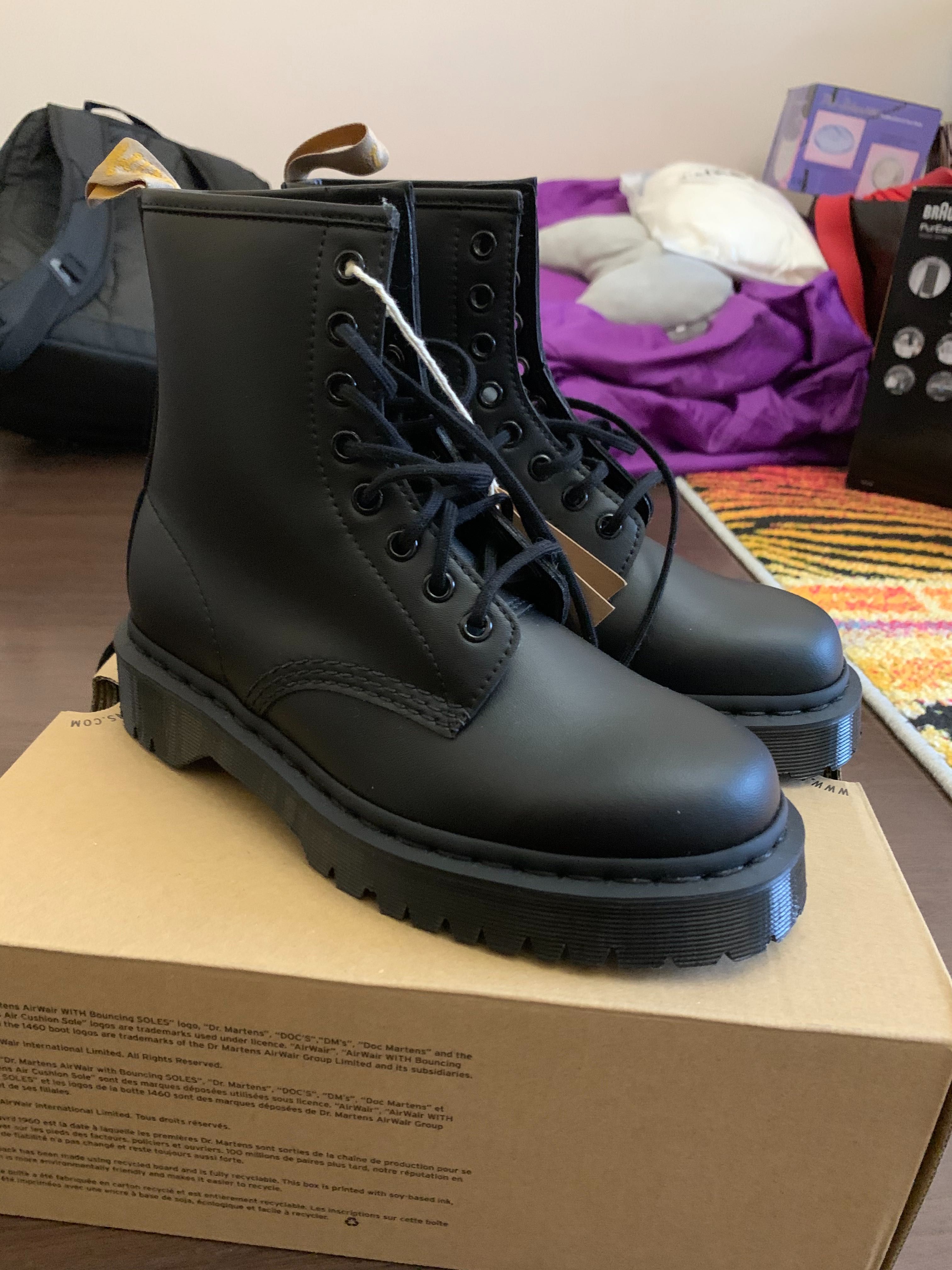 Dr. Martens ботинки чёрные 1460 оригинал