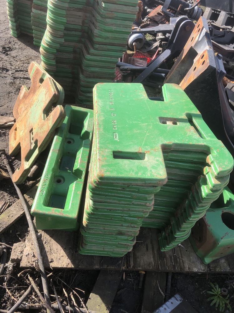 Obciązniki john deere 50 kg