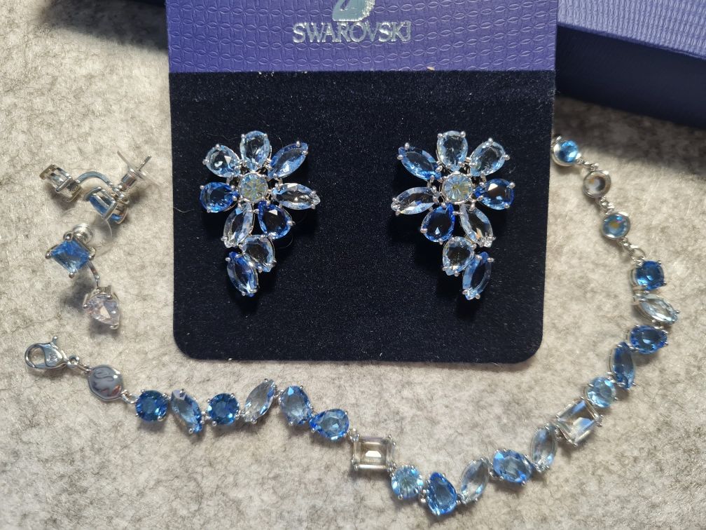 Swarovski GEMA Сваровскі браслет під срібло