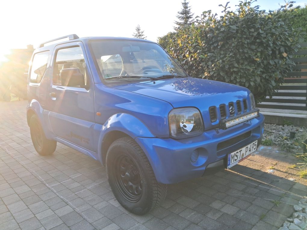 Suzuki Jimny 1.3 zdrowy 4x4 111tys km klima