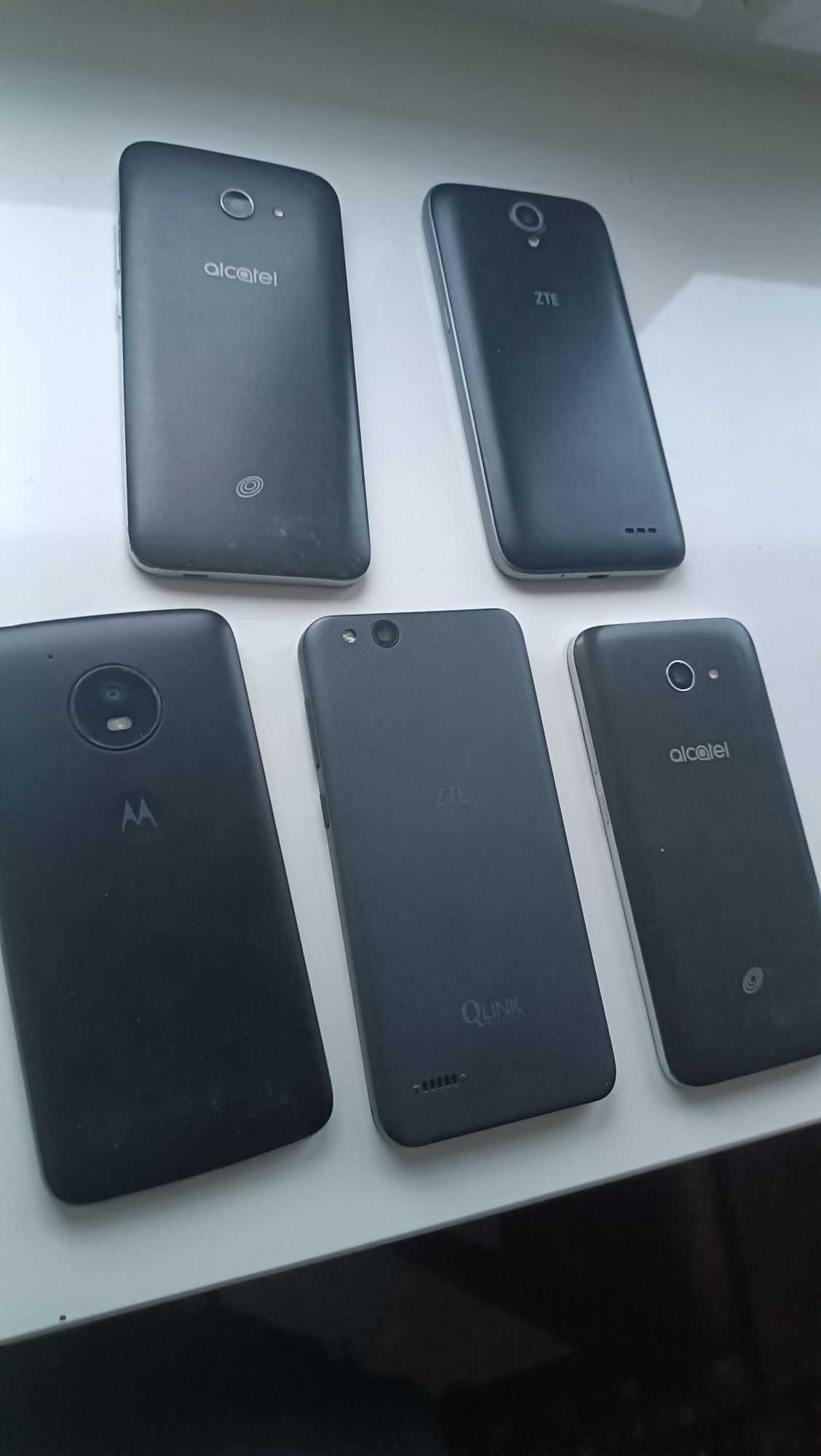 ZTE, Alcatel, Motorola