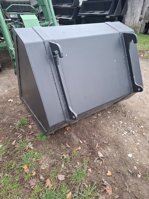 Łyżka do wapna,węgla, 150 cm, 1,25m3 do ładowarki JCB,  Q-Fit.