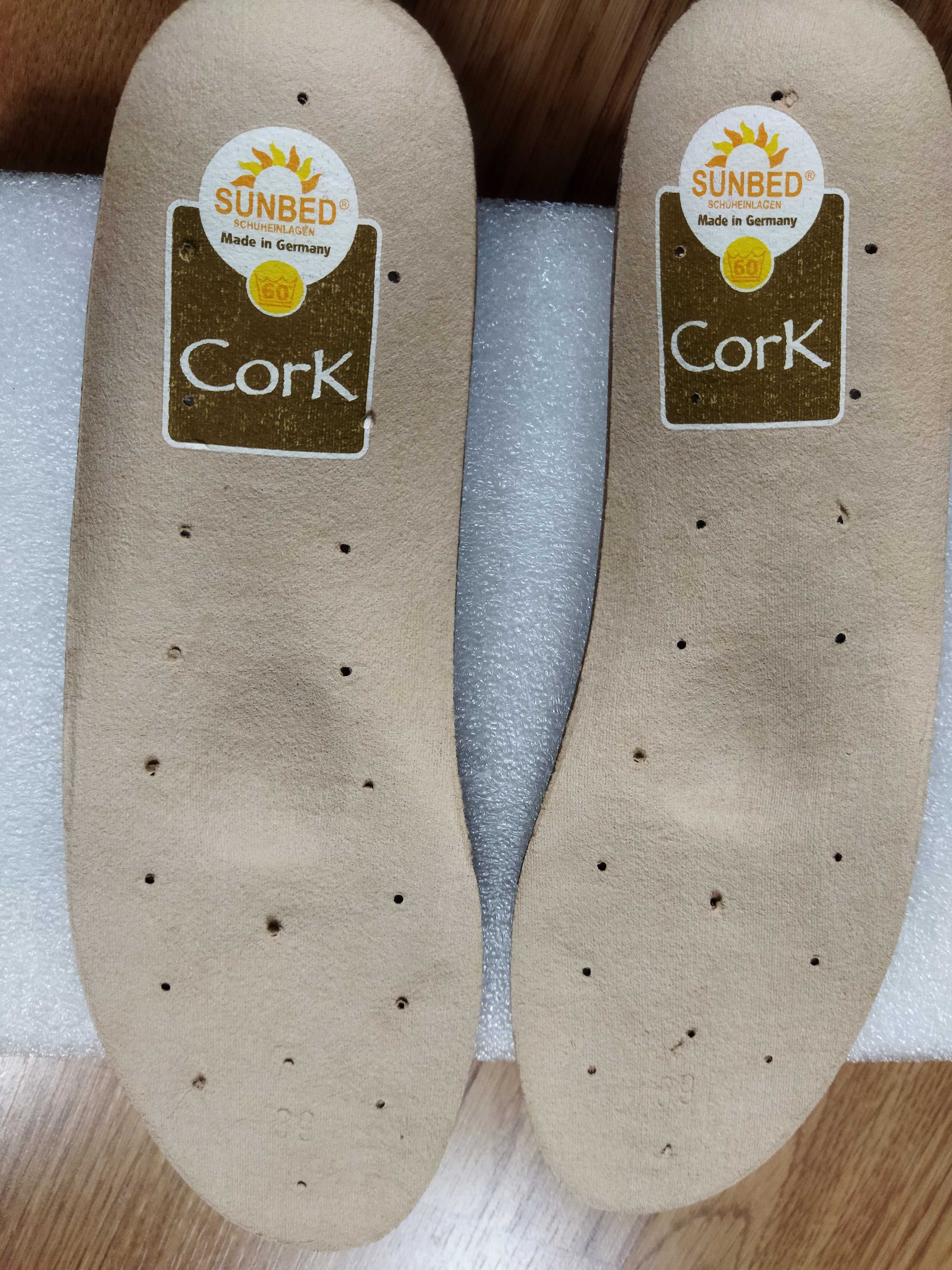 Стельки ортопедические SUNBED Cork Spannrit (Германия)