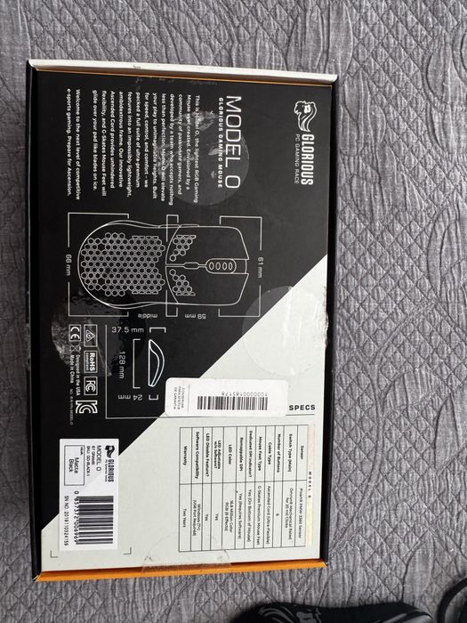 Rato Gaming Glorious Model O- Preto