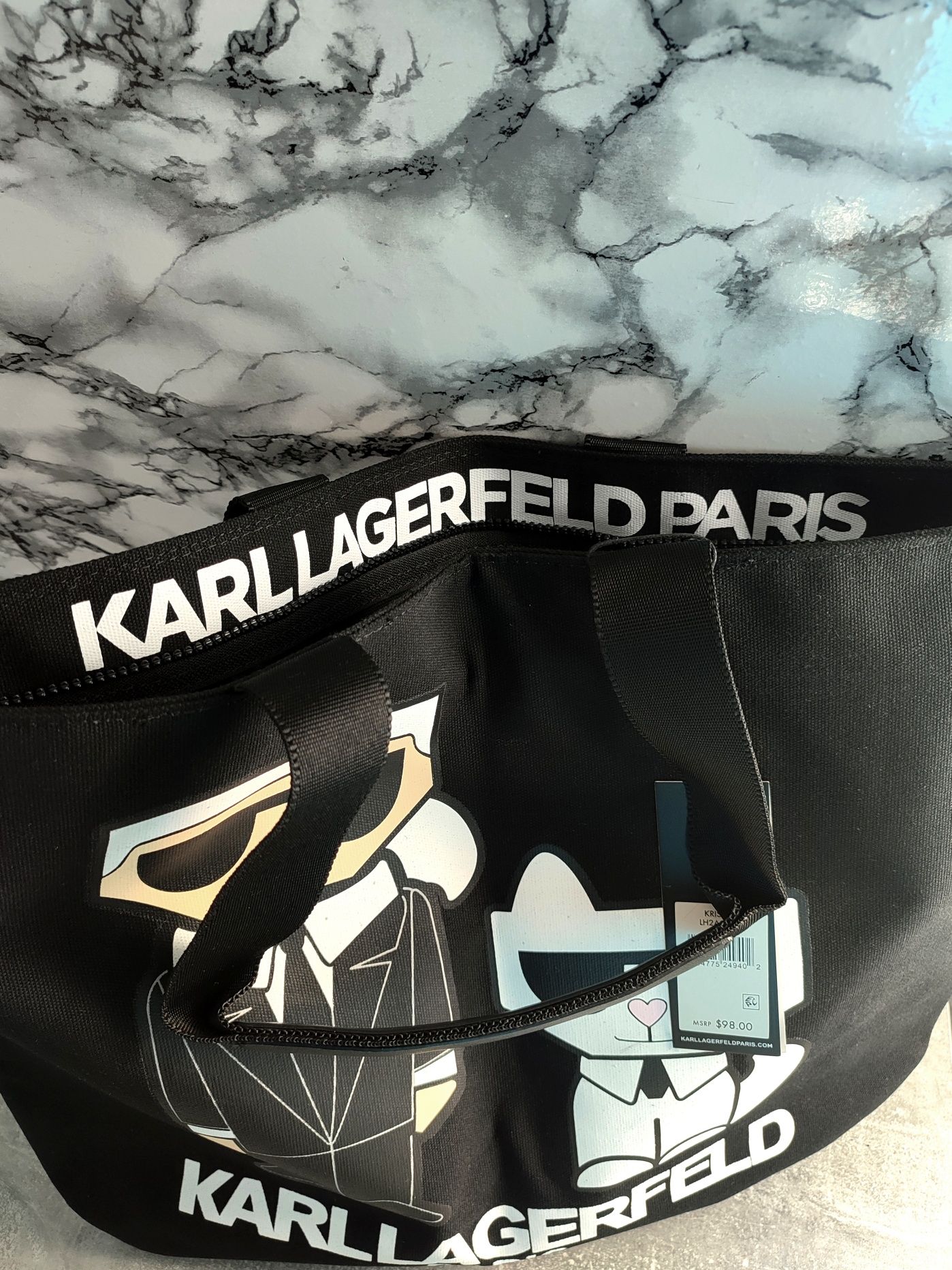 Оригинал‼️Сумка шопер Karl Lagerfeld новий Карл Лагерфельд