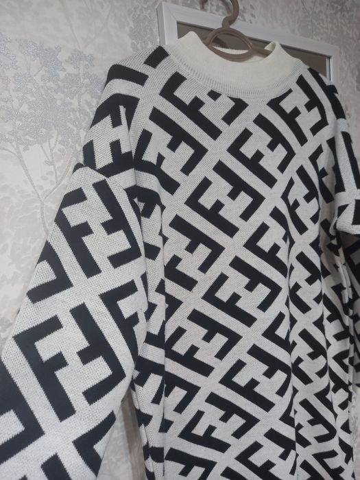 Сукня плаття тепле трикотаж в'язане туніка