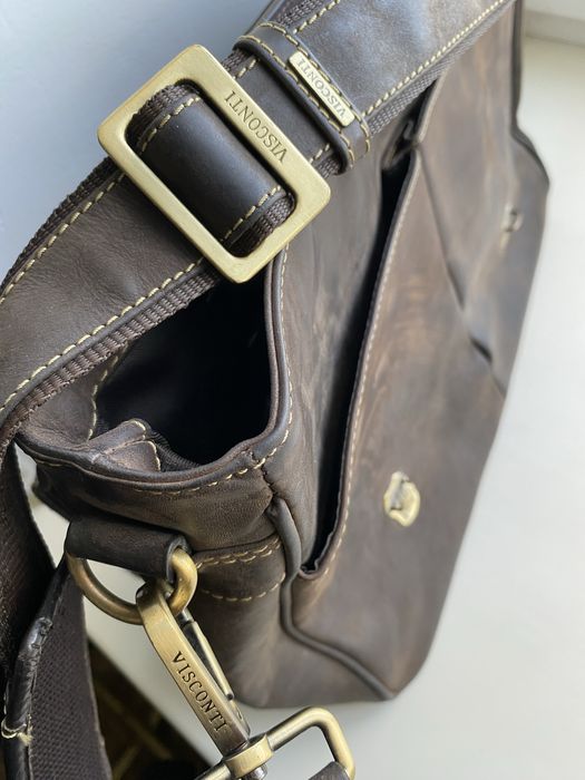 Портфель мужской Visconti 18716 Berlin (Oil Brown)