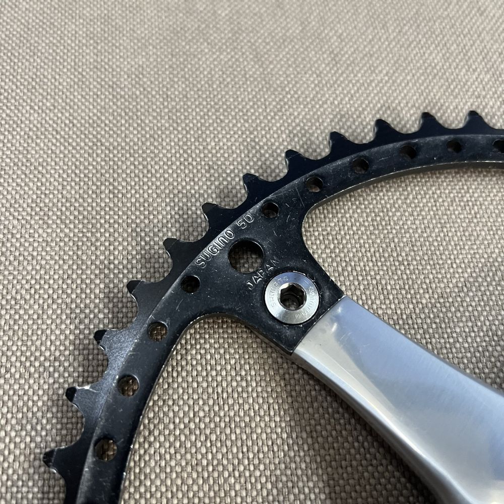 Трекові шатуни, фікс, Dura-Ace 7710 NJS