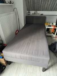 Łóżko jedno osobowe z materacem