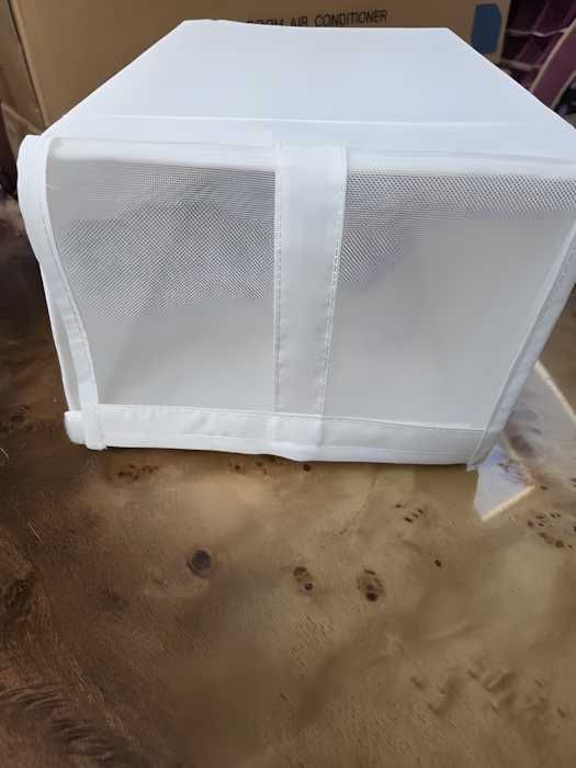 Pojemnik IKEA SKUBB Pudełko Na Buty Białe Przezroczyste