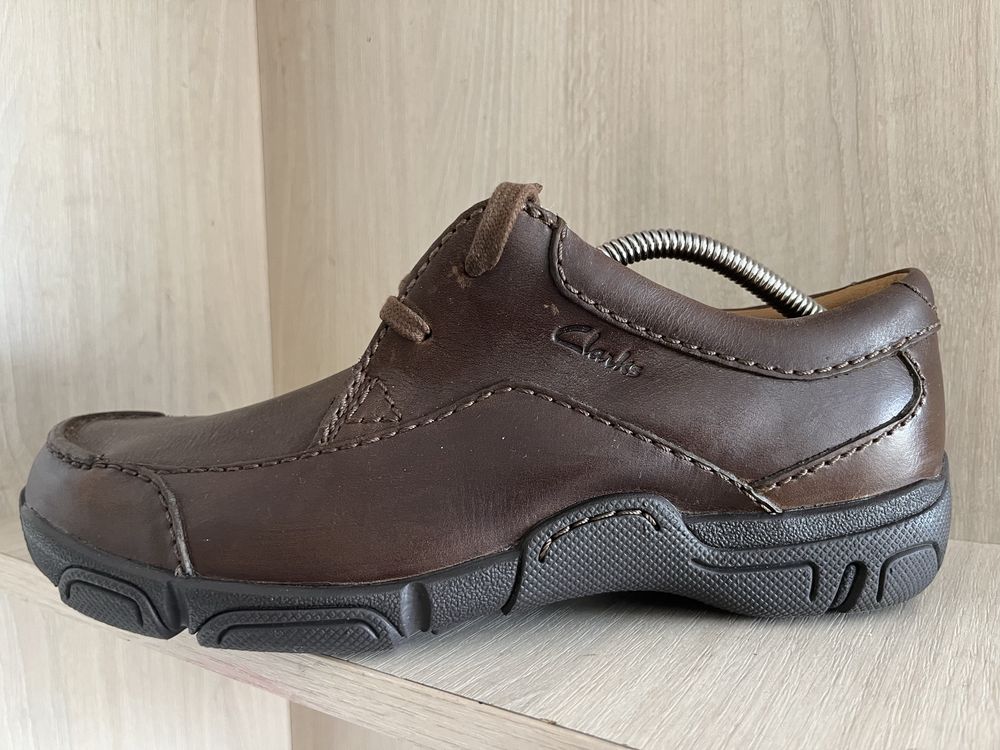 Кросівки шкіряні нові Clarks air оригінал 41.5 розмір