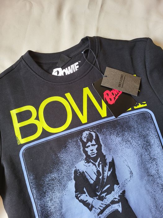 David bowie sweatshirt xxs