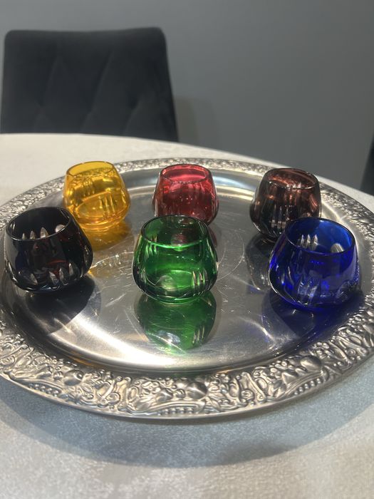 Remery kieliszki kolorowe