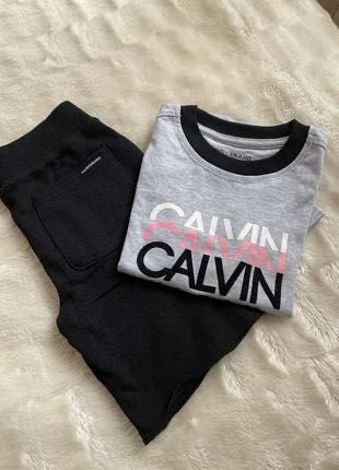 Комплект Calvin Klein шорти + футболка оригінал