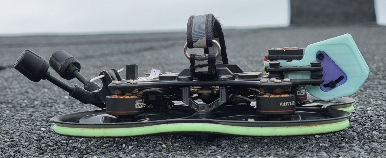 Zestaw wydruków do konwersji Pavo25v2 pod DJI O4 PRO, BetaFPV dron 3d