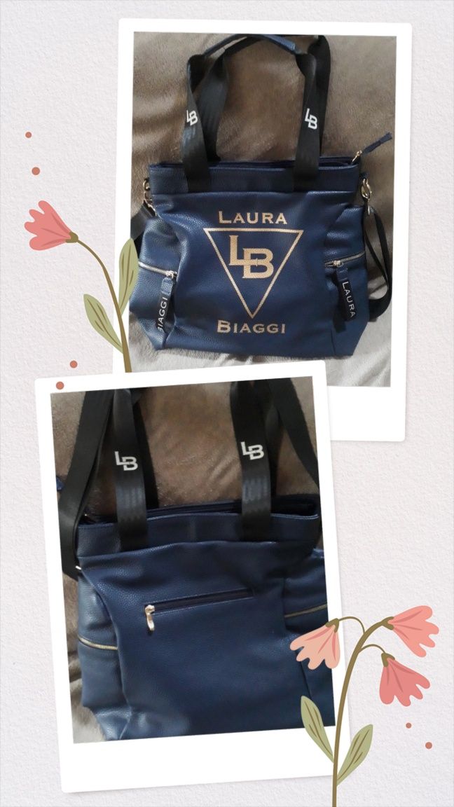 Nowa torebka eko skóra Laura Biaggi