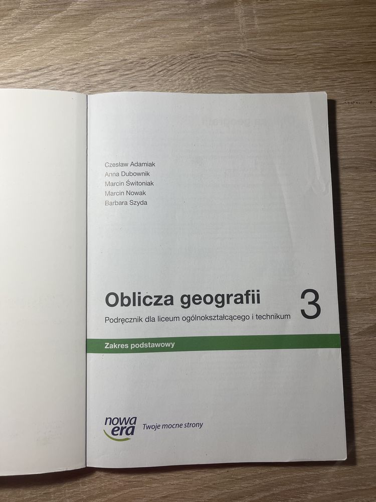Oblicza geografii 3 podecznik podstawa