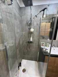 Kabina prysznicowa szyby prysznicowe walk in parawan szklany 80x90x195