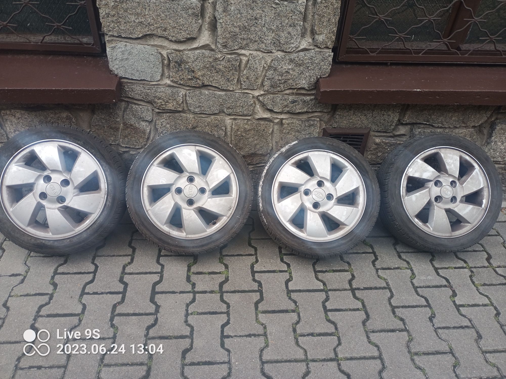 Felgi aluminiowe Kia Picanto '15'+ koło dojazdowe