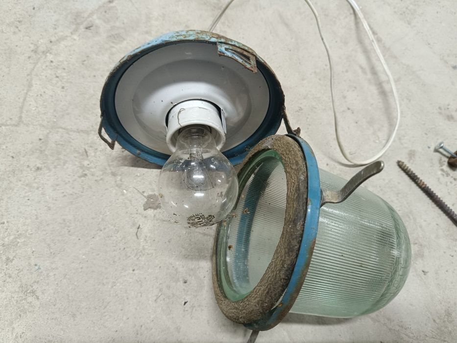 Stara lampa sprawna PIĘKNY OKAZ