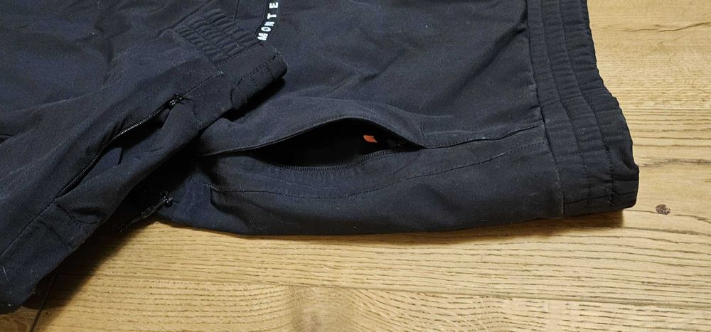 Montec Tempest czarna kurtka anorak, snowboardowa/kurtka zimowa