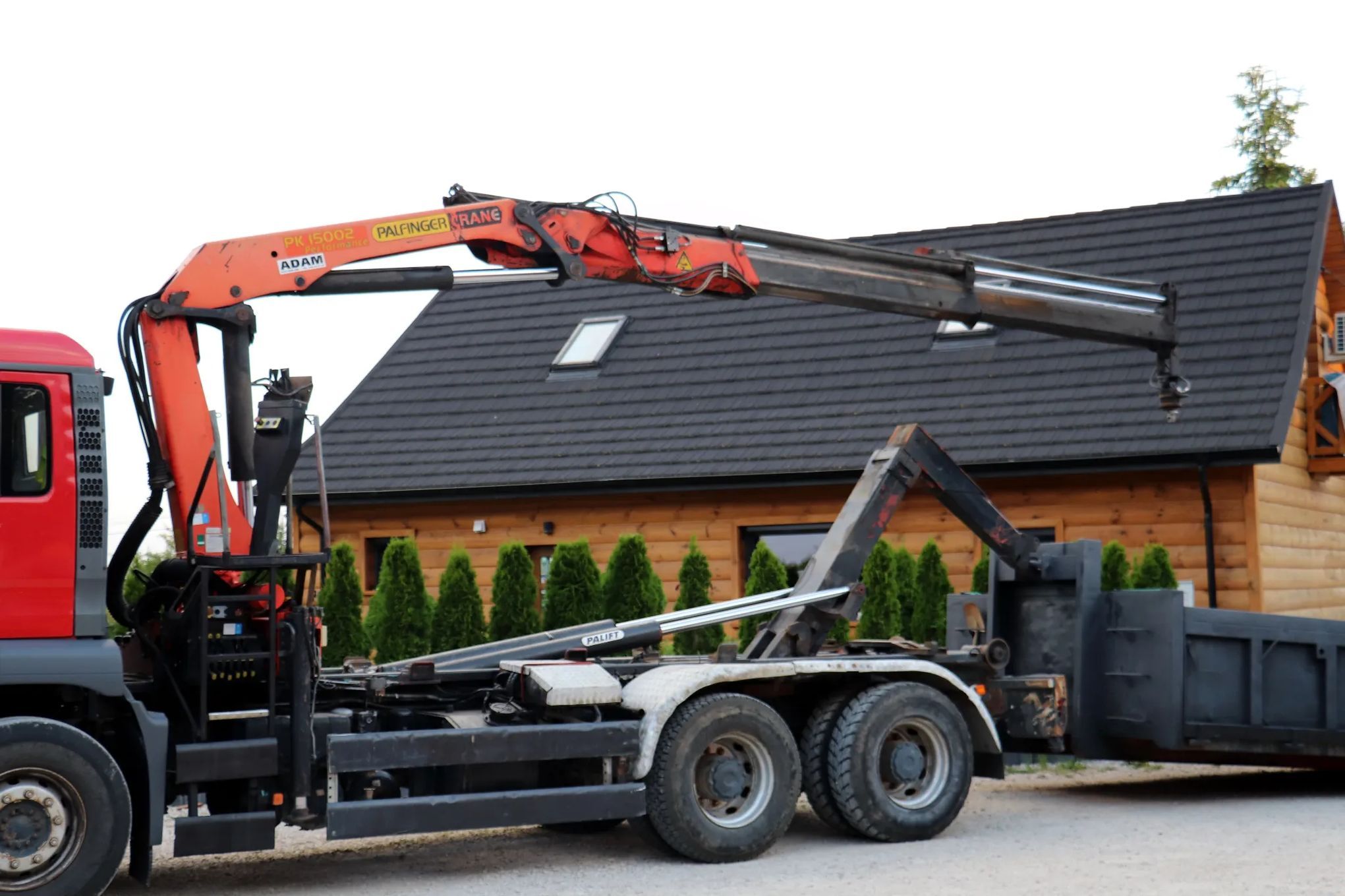 MAN TGA 26.390  MAN TGA 25.390 / HDS Palfinger / 6x4 / Hakowiec / SKRZYNIA