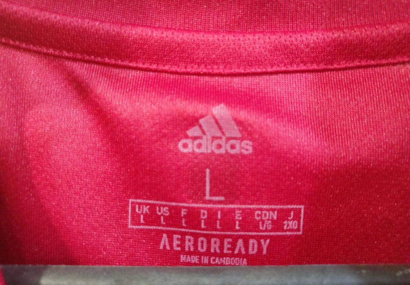 Оригінал Adidas Performance нова спортивна футболка джерсі