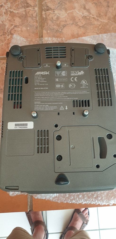 Projetor  mitsubishi  xd520u