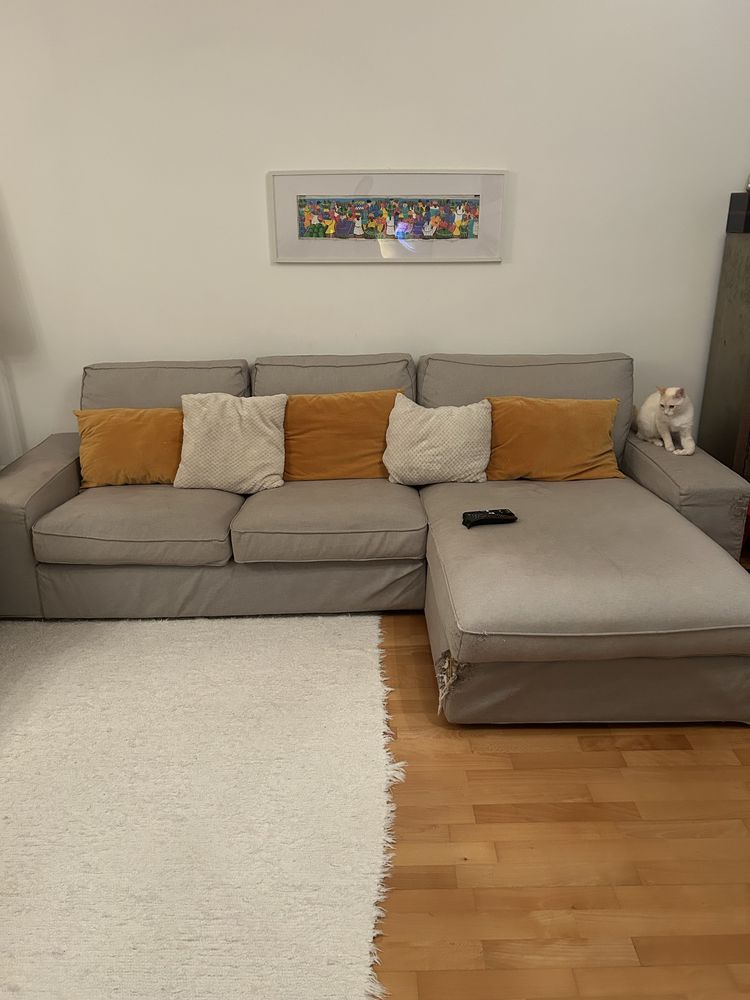 DOU| Sofa IKEA 3 l e chaise long