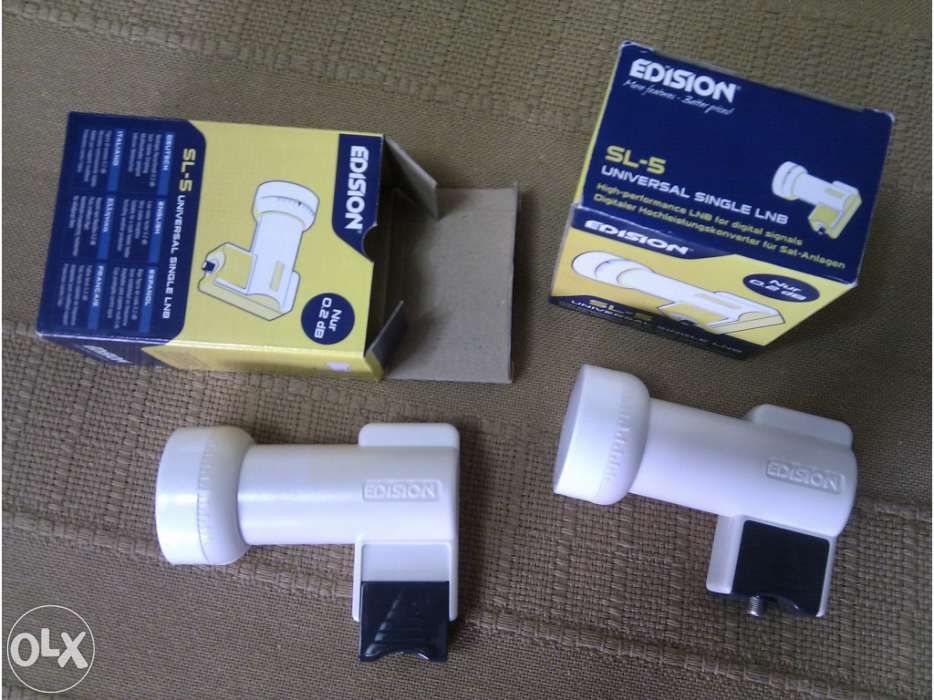 1 LNB da Edision SL-5 de 0,2 dBs