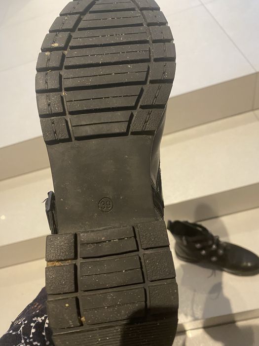 Botki ze skóry naturalnej