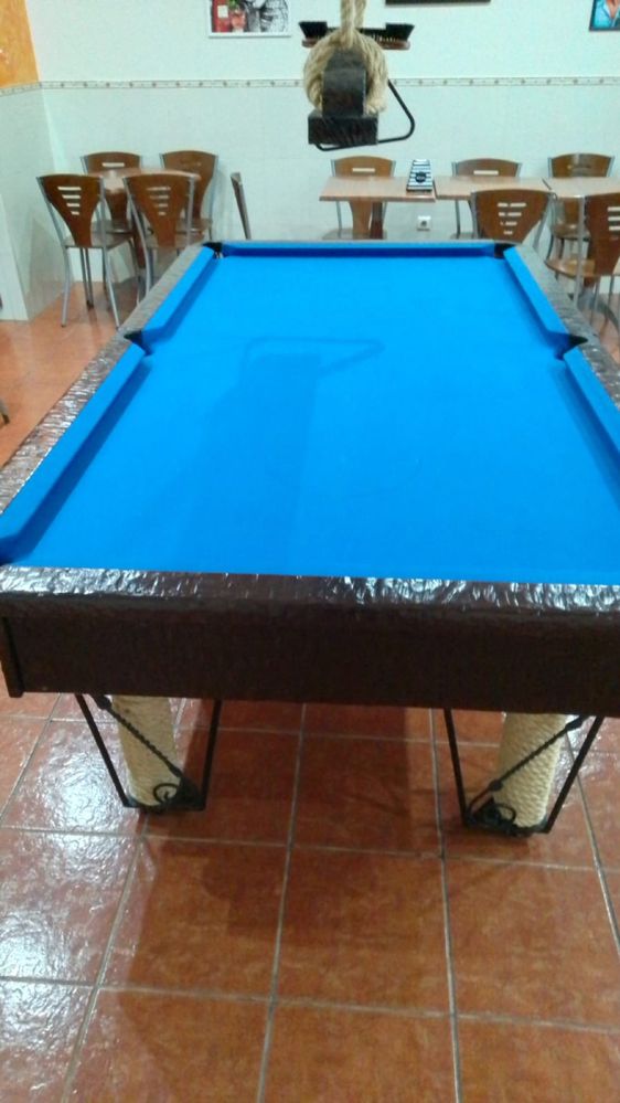 Bilhar snooker rustico