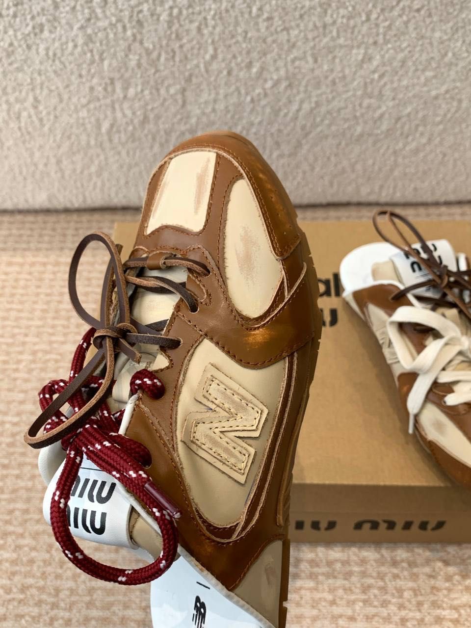 Luksusowe Adidasy mule NB MIU MIU! Najnowszy model! 36-42