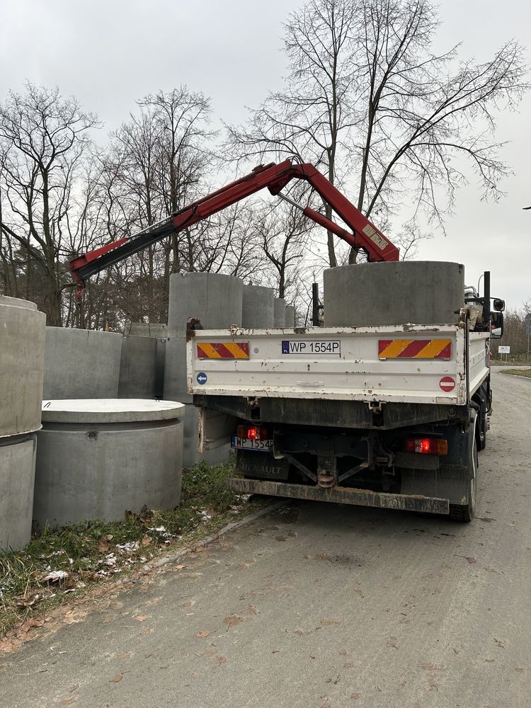 Kregi betonowe pokrywy studnie przepusty