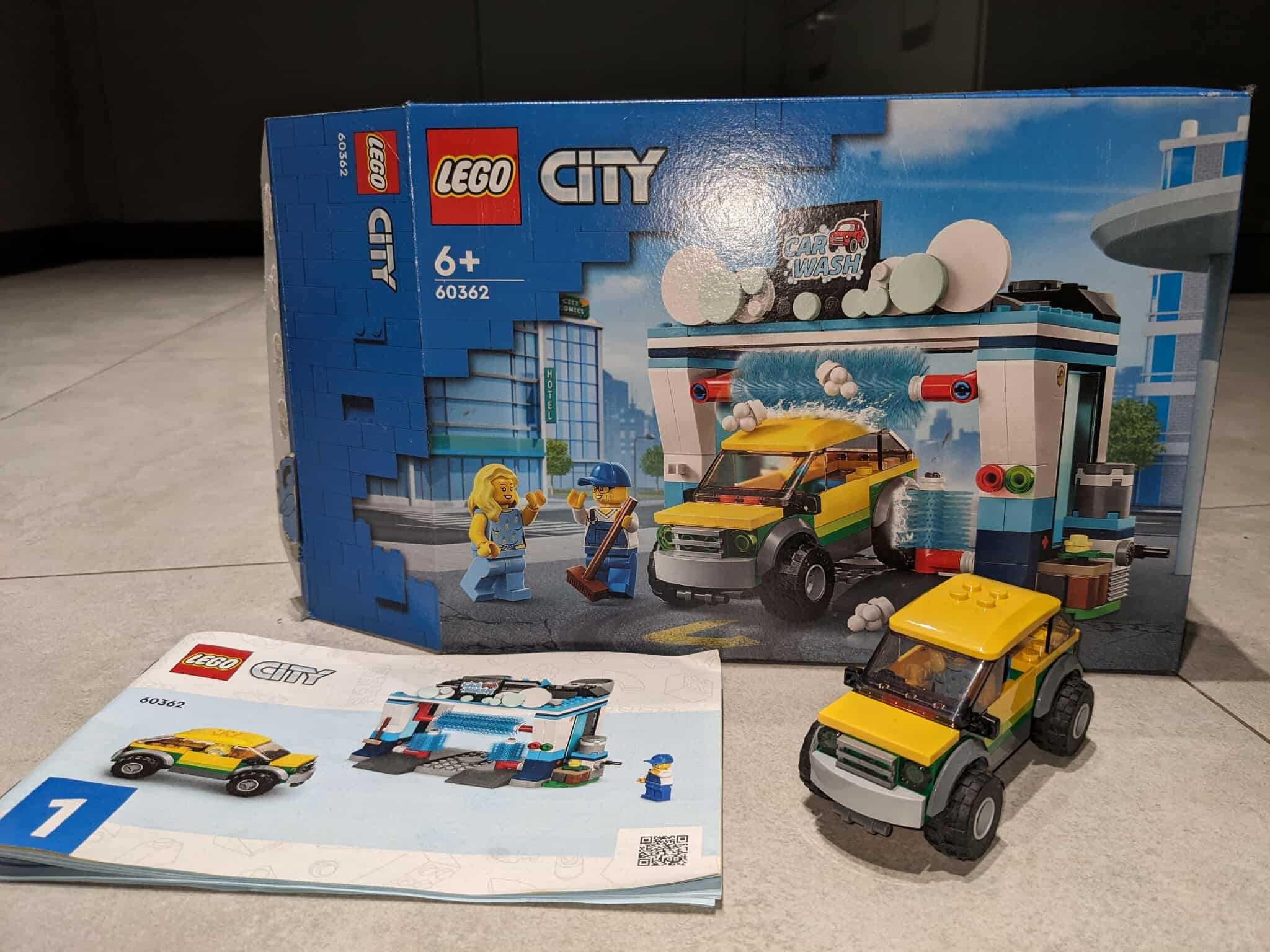 LEGO City Myjnia samochodowa 60362 zestaw używany