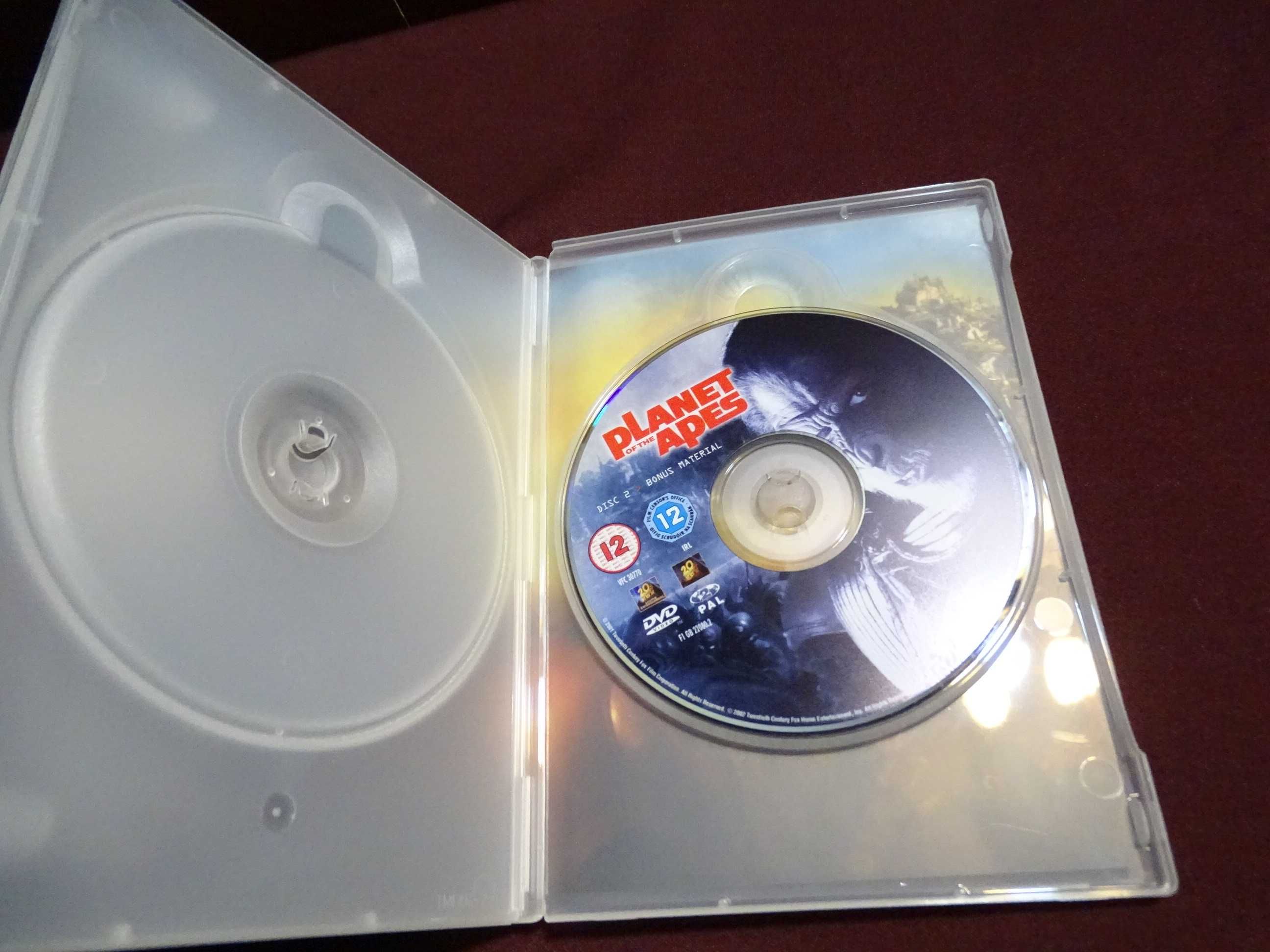 DVD-Planeta dos macacos-Tim Burton-Edição 2 discos
