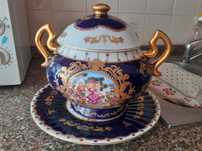 Terrina em porcelana de Limoges
