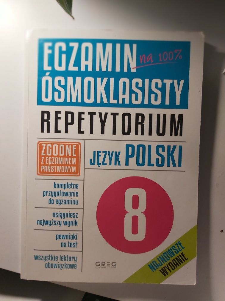 język polski repetytorium ósmoklasisty