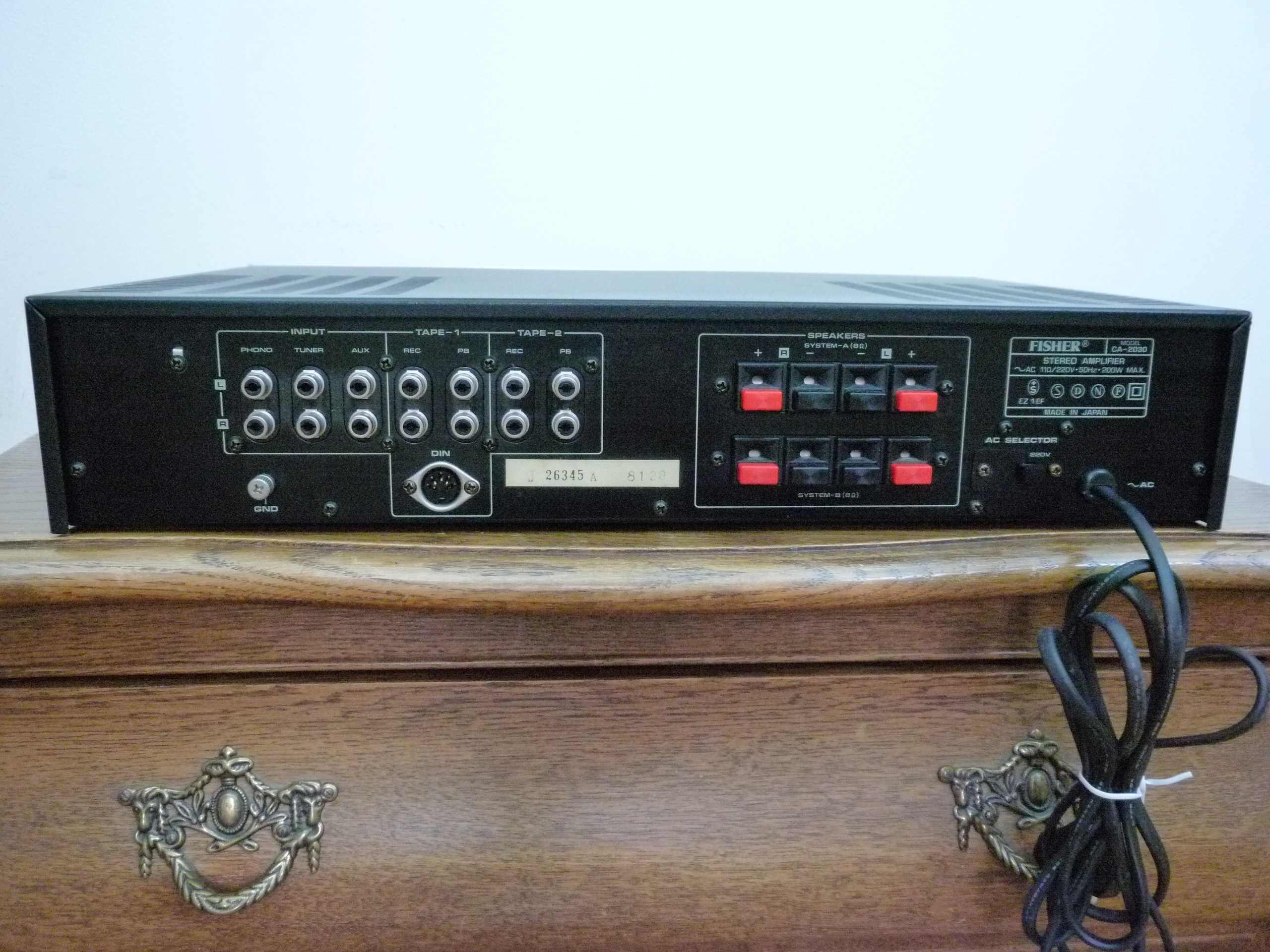 FISHER CA-2030 INTEGRATED Wzmacniacz VINTAGE JAPAN st. idealny