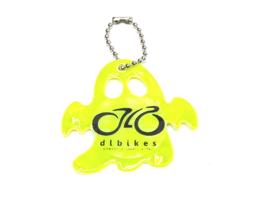 NOWY Odblask brelok zawieszka duszek Oryginał DLBIKES do rowerów pleca