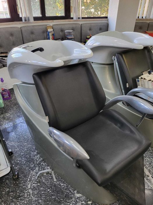 Rampas de lavagem de cabelo como novas!