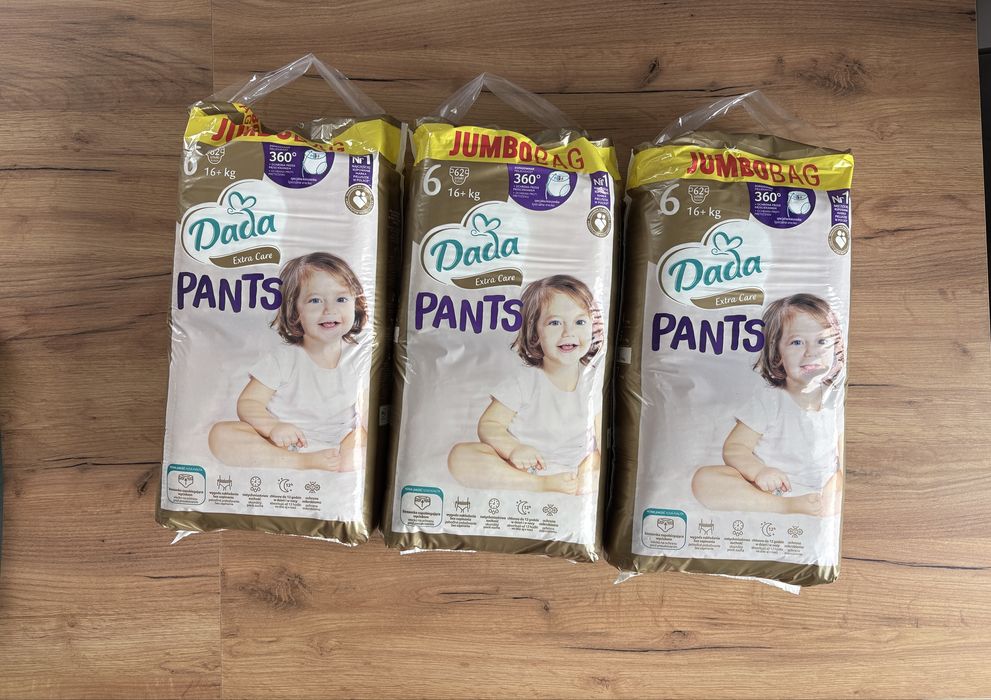 186 sztuk pantsow dada rozmiar 6
