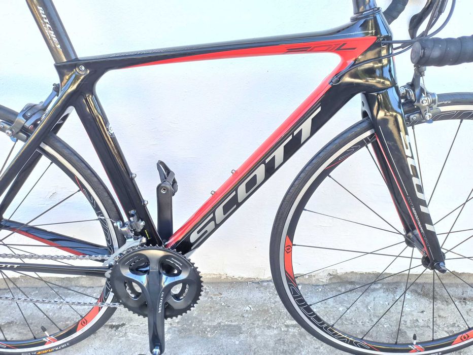 Rower szosowy kolarzówka Scott Foil carbon Ultegra DT Swiss 150-165cm