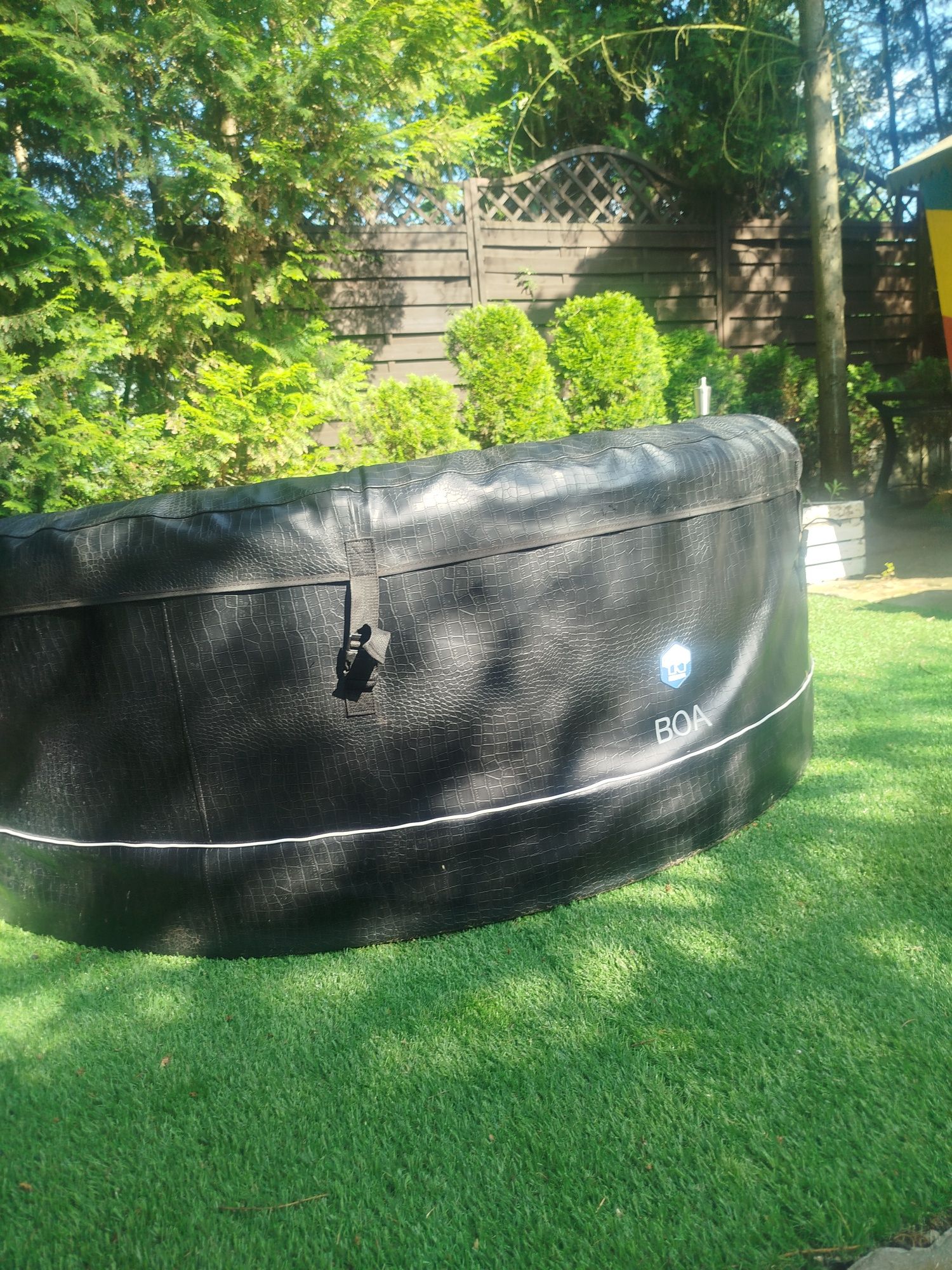 Jacuzzi ogrodowe duże na 6 osób (bez pompy)