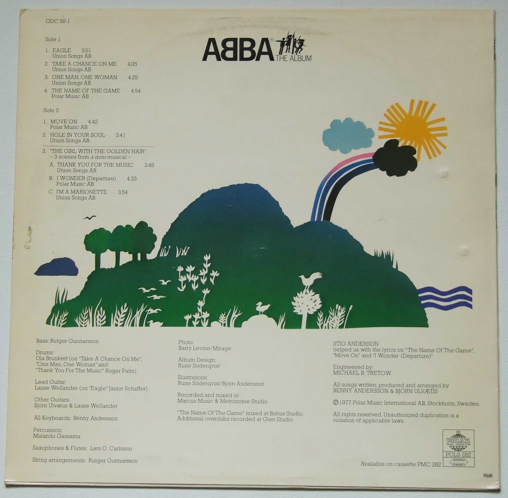 ABBA The Album, SVE, LP, EX