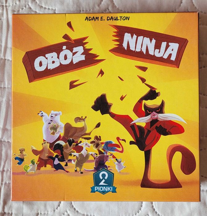 Obóz Ninja gra planszowa