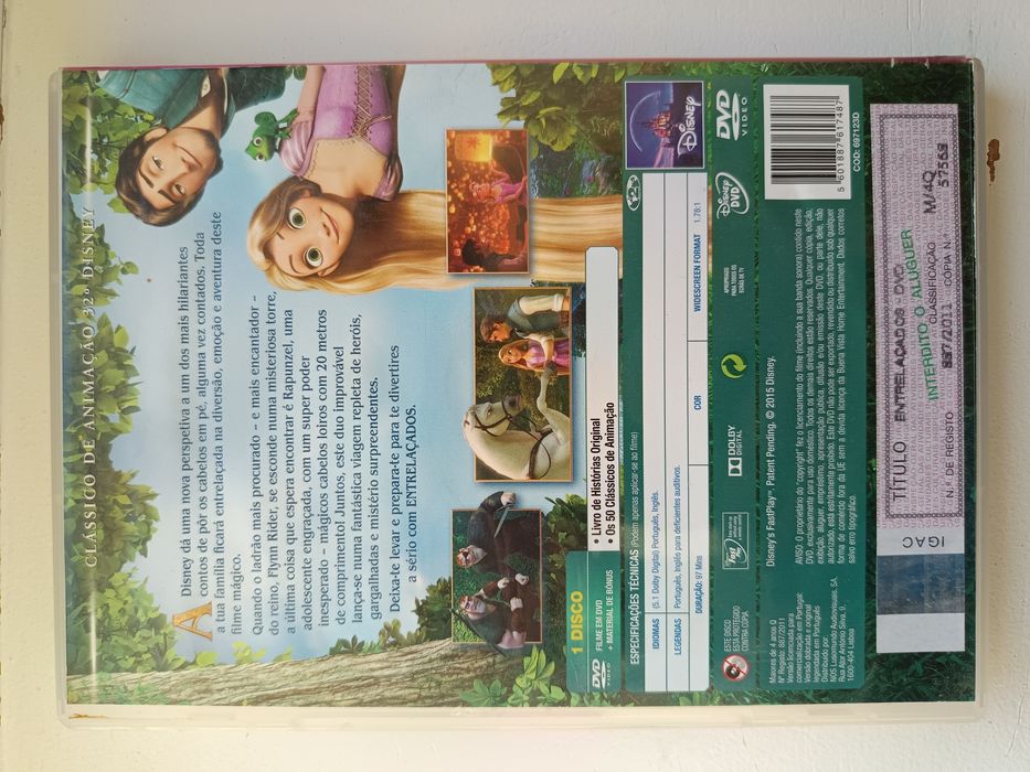 DVD Disney entrelaçados